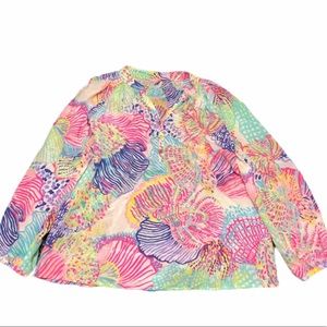 Lilly Pulitzer silk Elsa!